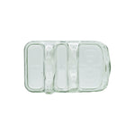 Transparent Kitchen Pot Lid Storage Rack (Green)